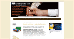 Desktop Screenshot of marketeando.com